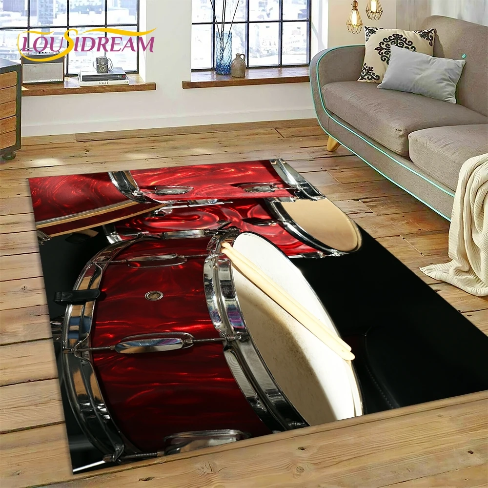 Musical Instrument Online - Tapis de sol antidérapant pour batterie