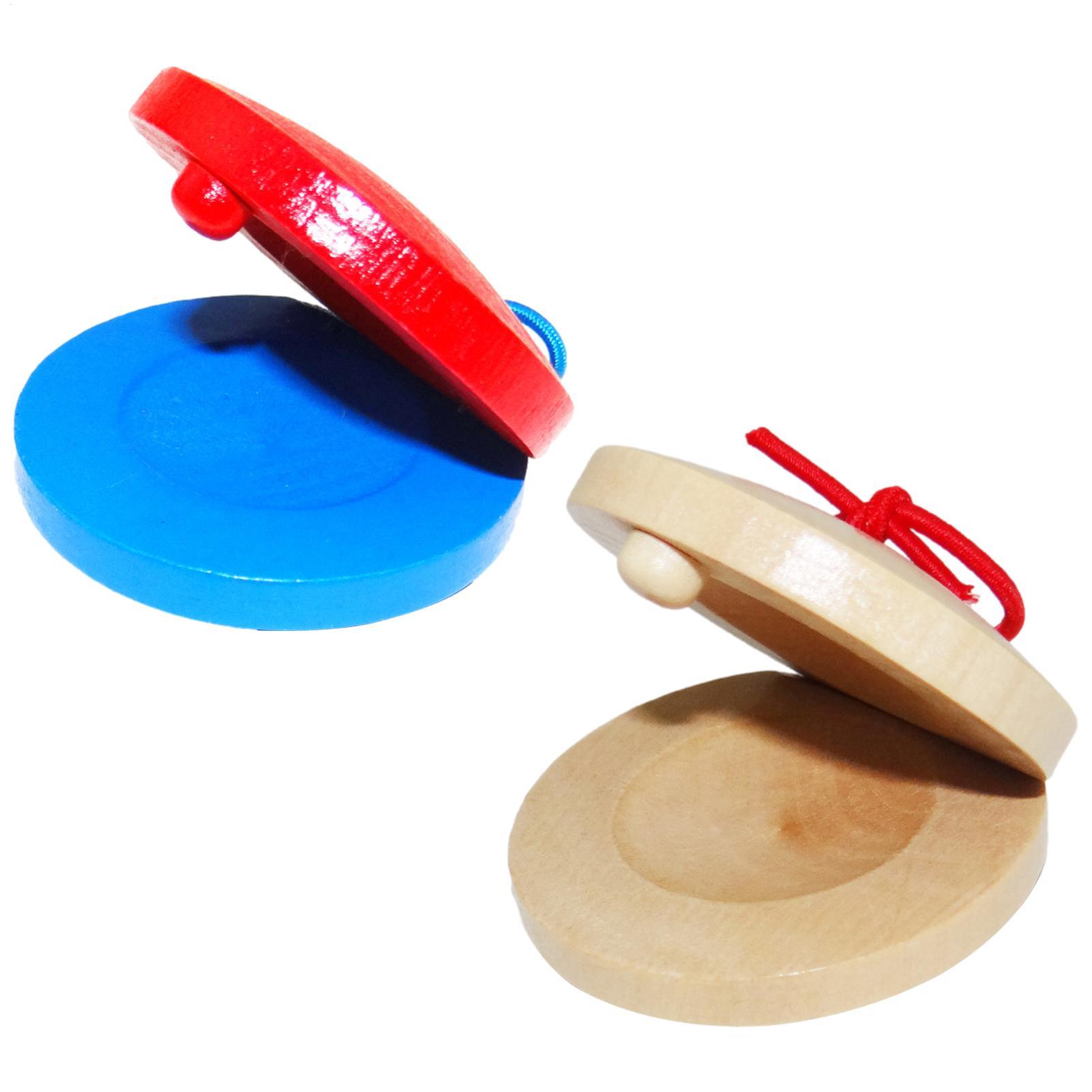 Musical Instruments Game - Castagnettes en bois pour enfants, instruments