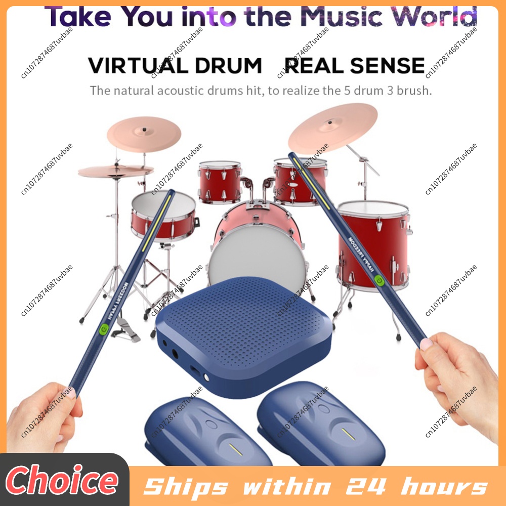 Musical Instrument Virtual - Kit de batterie virtuelle somatosensorielle, baguettes