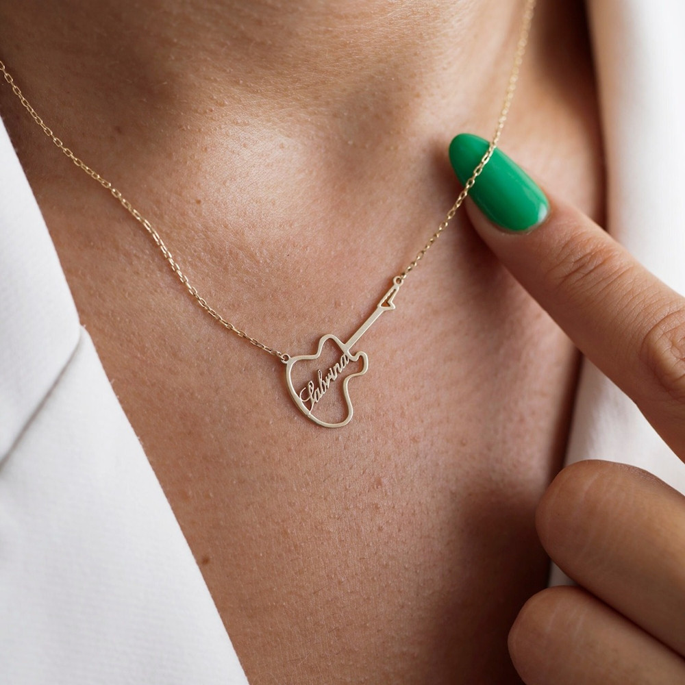 Collier personnalisé avec symb - Musical Instrument And Names avis et prix