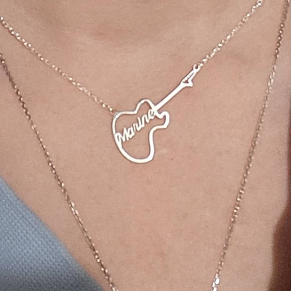 Collier personnalisé avec symb - Musical Instrument And Names avis et prix