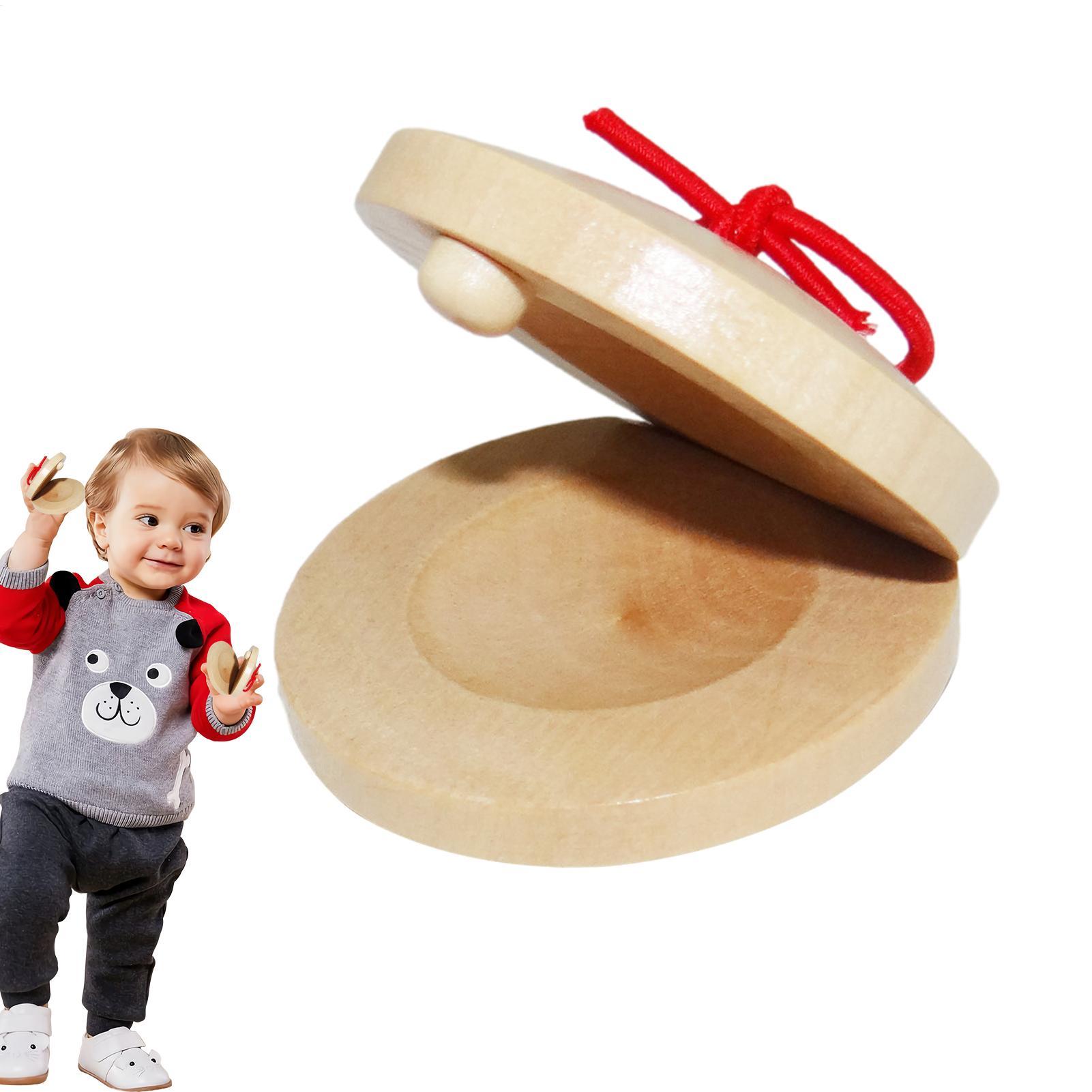 Castagnettes en bois pour enfa - Musical Instruments Game avis et prix