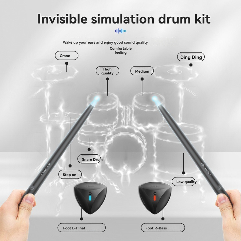 Tambour à Air électronique som - Musical Instrument Virtual avis et prix