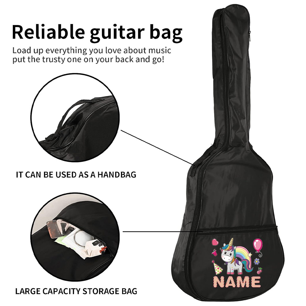Sac de guitare avec nom person - Musical Instrument And Names avis et prix